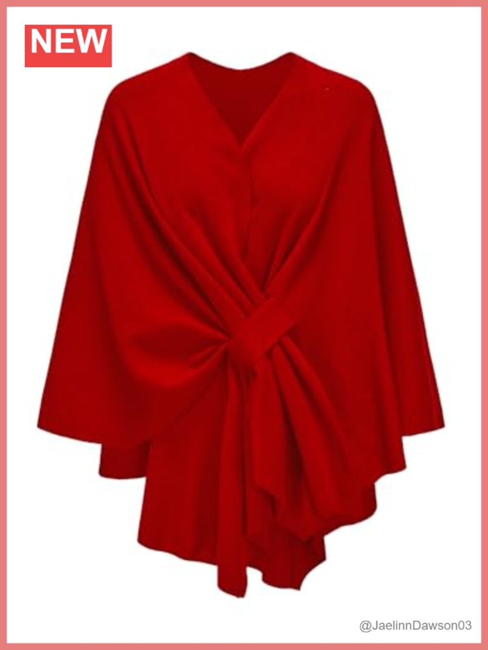 Elegant Knit Shawl Wrap Poncho Sweater Viscose Fall Winter